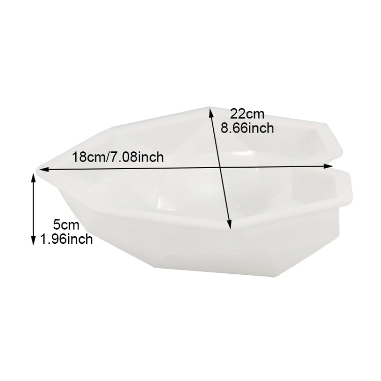 3 STK Diamant Liebe DIY Kuchen Silikonform Schwamm Backwerkzeug Chiffon Mousse Dessertform, Diamant Liebe Form