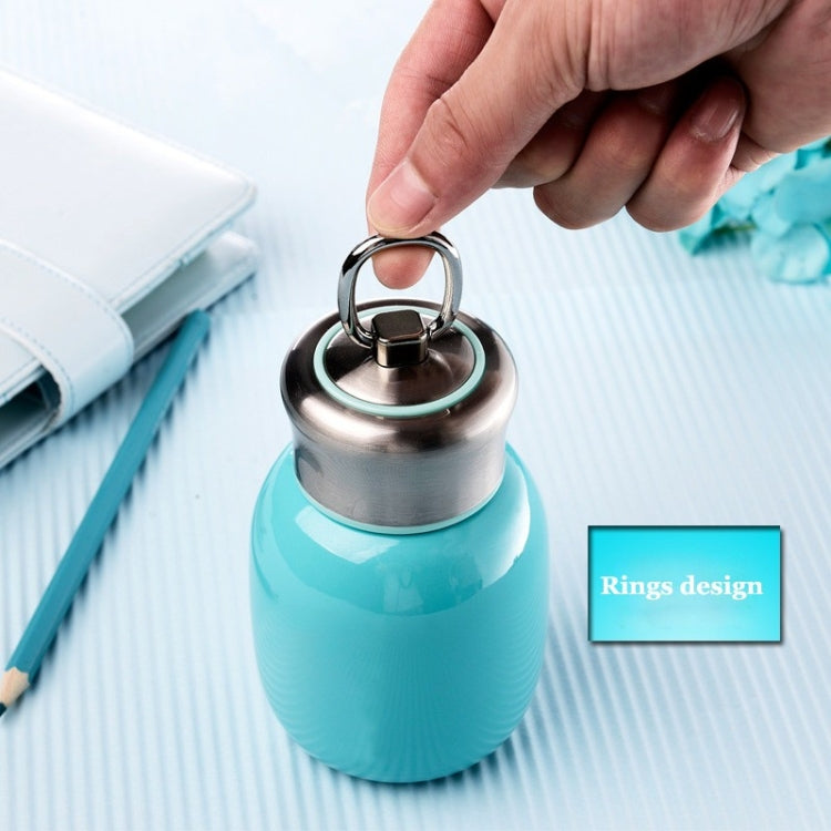 Mini niedliche Kaffee-Vakuumflaschen Thermoskanne Edelstahlbecher Reise-Trinkwasserflasche Thermosbecher, 200 ml, 280 ml