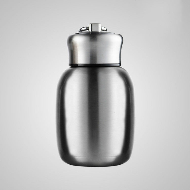 Mini niedliche Kaffee-Vakuumflaschen Thermoskanne Edelstahlbecher Reise-Trinkwasserflasche Thermosbecher, 200 ml, 280 ml