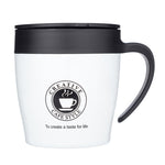 Kaffeebecher mit Henkel Edelstahl Thermosbecher Vakuumflasche Wasserflasche Business Tragbarer Thermobecher
