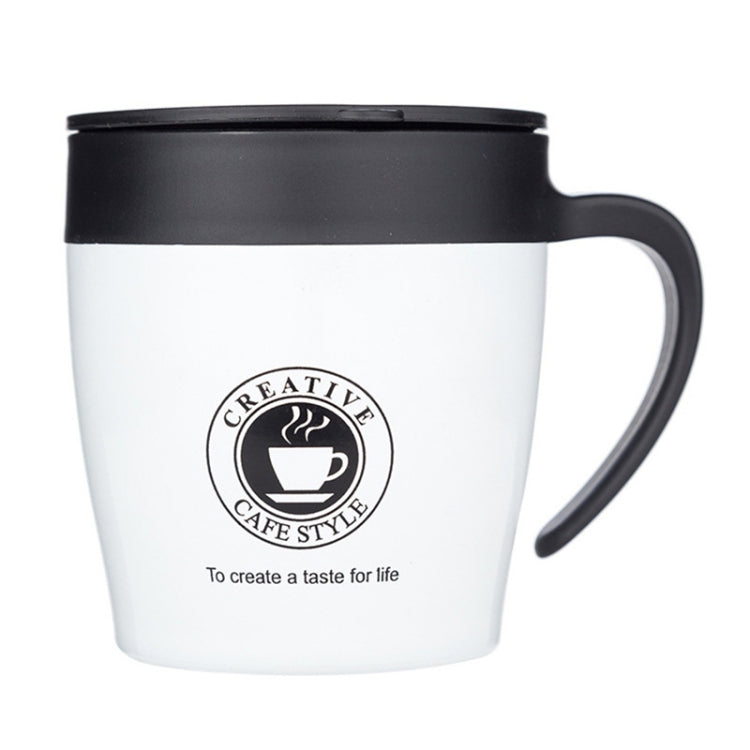 Kaffeebecher mit Henkel Edelstahl Thermosbecher Vakuumflasche Wasserflasche Business Tragbarer Thermobecher