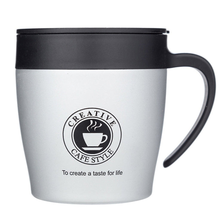 Kaffeebecher mit Henkel Edelstahl Thermosbecher Vakuumflasche Wasserflasche Business Tragbarer Thermobecher