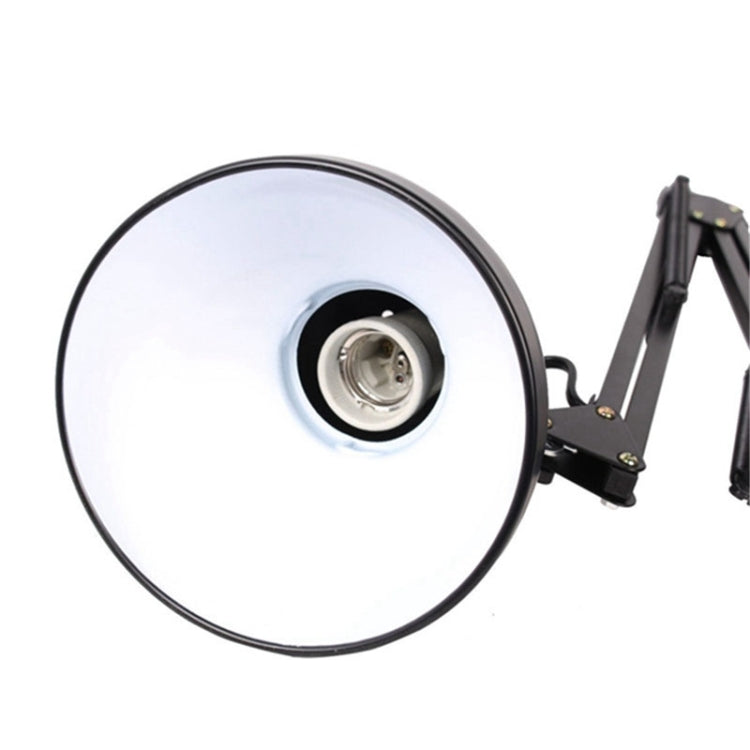Flexible Schwenkarm-Klemmleuchte Tischlampe Büro Studio Zuhause Schreibtischlampe
