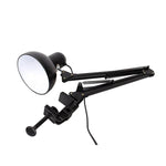 Flexible Schwenkarm-Klemmleuchte Tischlampe Büro Studio Zuhause Schreibtischlampe