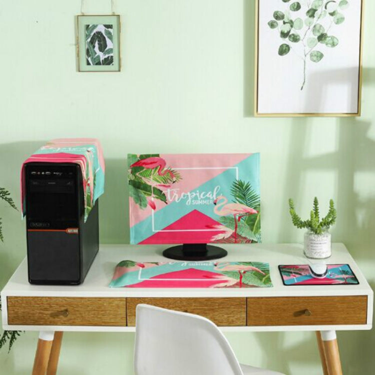 3-in-1 einfache PC-Staubschutzhülle für Desktop-Computer, 20-22 Zoll, 23-24 Zoll, 25-27 Zoll