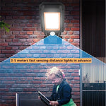 Solar Lamp Body Induction Wall Lamp LED Outdoor Waterproof Lighting Street Lamp, 128 COB