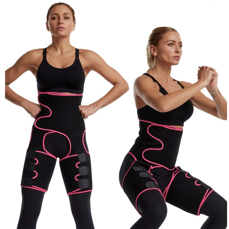 3-in-1-Hüftgürtel für Fitness und Bodybuilding, verstellbarer Einteiler, Größen S/M, L/XL