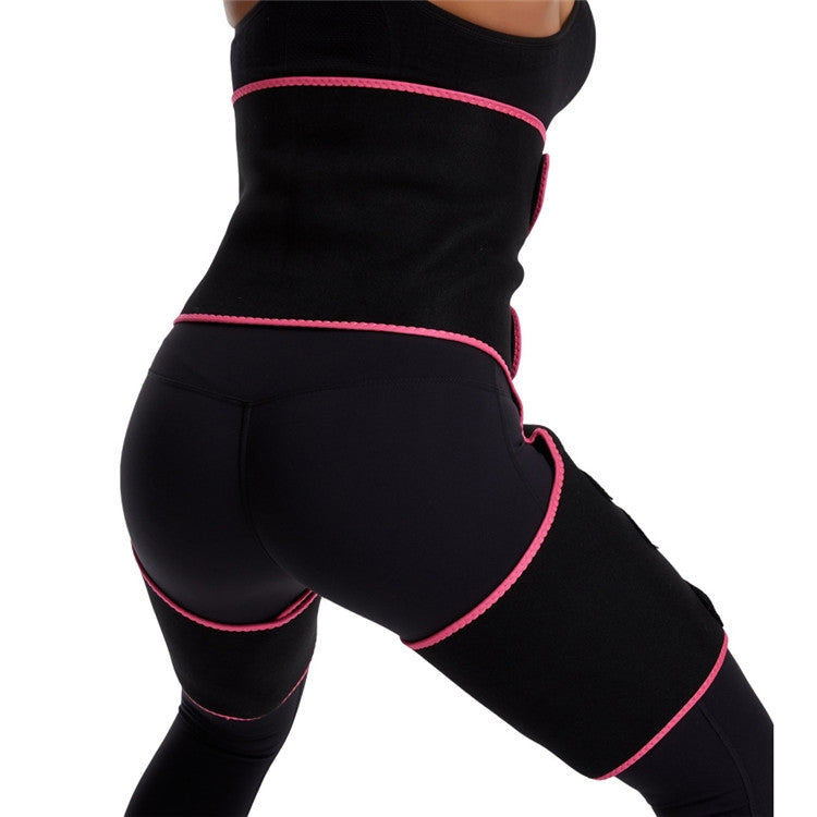 3-in-1-Hüftgürtel für Fitness und Bodybuilding, verstellbarer Einteiler, Größen S/M, L/XL