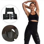 3-in-1-Hüftgürtel für Fitness und Bodybuilding, verstellbarer Einteiler, Größen S/M, L/XL