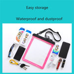 Mehrzweck-Outdoor-Schultertasche, transparent, wasserdicht, für Mobiltelefone und kleine Gegenstände