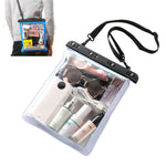 Mehrzweck-Outdoor-Schultertasche, transparent, wasserdicht, für Mobiltelefone und kleine Gegenstände