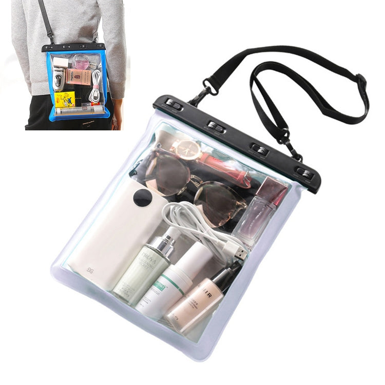 Mehrzweck-Outdoor-Schultertasche, transparent, wasserdicht, für Mobiltelefone und kleine Gegenstände
