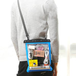 Mehrzweck-Outdoor-Schultertasche, transparent, wasserdicht, für Mobiltelefone und kleine Gegenstände