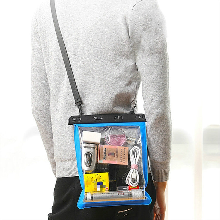 Mehrzweck-Outdoor-Schultertasche, transparent, wasserdicht, für Mobiltelefone und kleine Gegenstände
