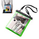 Mehrzweck-Outdoor-Schultertasche, transparent, wasserdicht, für Mobiltelefone und kleine Gegenstände