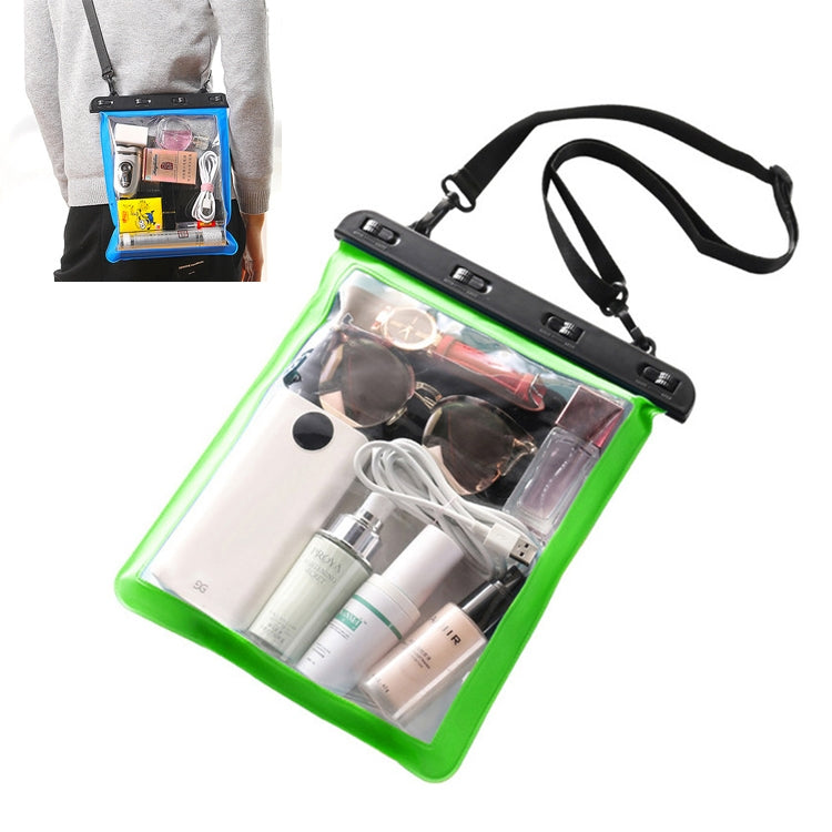Mehrzweck-Outdoor-Schultertasche, transparent, wasserdicht, für Mobiltelefone und kleine Gegenstände