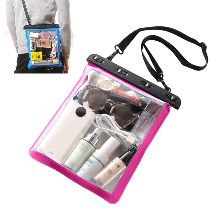 Mehrzweck-Outdoor-Schultertasche, transparent, wasserdicht, für Mobiltelefone und kleine Gegenstände