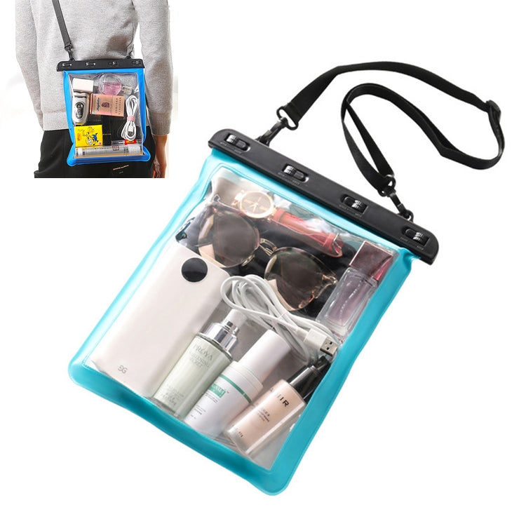 Mehrzweck-Outdoor-Schultertasche, transparent, wasserdicht, für Mobiltelefone und kleine Gegenstände