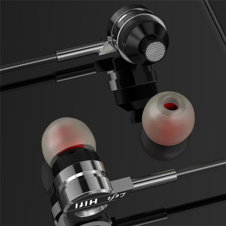 Ohrhörer Kopfhörer D05 Metall Stereo-Headset mit Mikrofon Ohrhörer Geräuschunterdrückung auriculares Ohrstöpsel für Telefon Xiaomi Musik