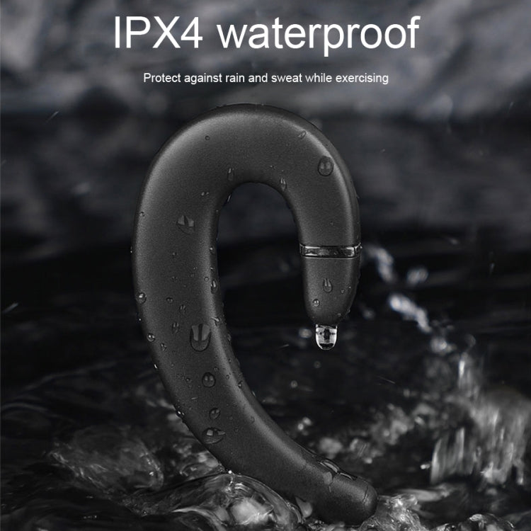 ET Bluetooth Ohrhörer Kabelloses Headset Freisprech-Ohrbügel Wasserdicht Geräuschreduzierung Ohrhörer mit Mikrofon für Android iPhone