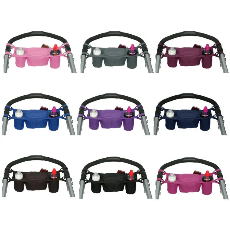Kinderwagen-Organizer Baby-Kinderwagen Flaschenbecherhalter Tasche für Kinderwagen Buggy Kinderwagen-Zubehör