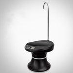 Schalen-Eimer-Wasserpumpe USB Wiederaufladbarer kabelloser elektrischer Mineralwasser-Eimer-Spender, Schwarz