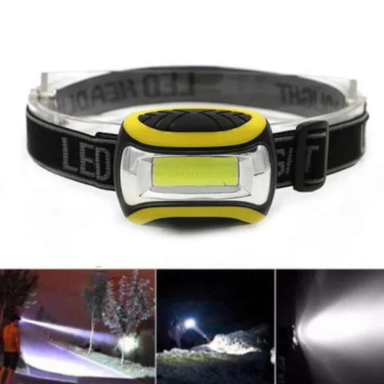 Outdoor Stirnlampe COB LED Stirnlampe Taschenlampe 3 Modi Scheinwerfer Stirnleuchte Laterne Frontal Taschenlampe für Fahrrad Angeln Licht
