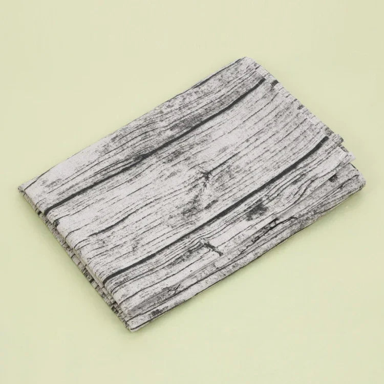 Vintage beliebte Tischdecke Leinen rechteckige Tischdecke Holzmaserung Staubdicht Restaurant Tischdecke, 50x70cm, 70x70cm, 90x90cm, 100x140cm, 140x140cm, 140x180cm, 140x200cm, 140x220cm