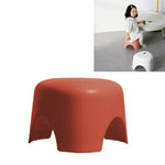 Kinderhocker für Zuhause, Wohnzimmer, Dreieck, kleiner Hocker, rutschfest, kurzer Plastikhocker, klein