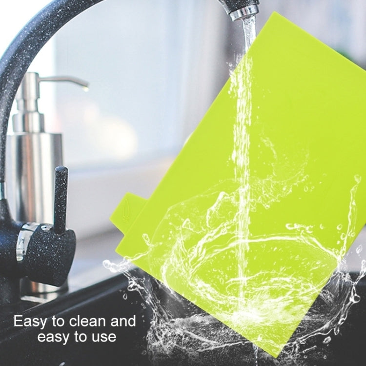 4-in-1 Klassifiziertes Schneidebrett, Multifunktionales Haushalts-Schneidebrett-Set aus Kunststoff für Obst, 4-in-1 Quadratisch