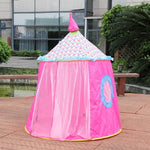 Kinder Spielhaus Jurte Faltbares Spielzelt, 120x110x110cm Blau, 120x110x110cm Rosa