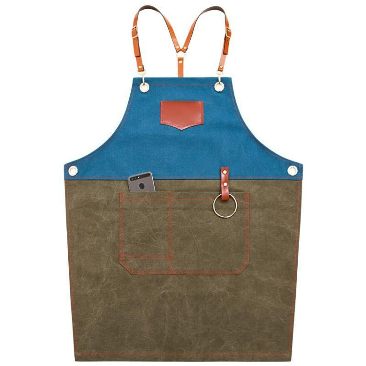 Herren Damen Overalls Jeansschürze