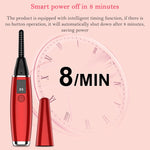 Elektrische Wimpernzange, aufladbares Beauty-Tool, 380 mAh (Rot), 380 mAh (Weiß)