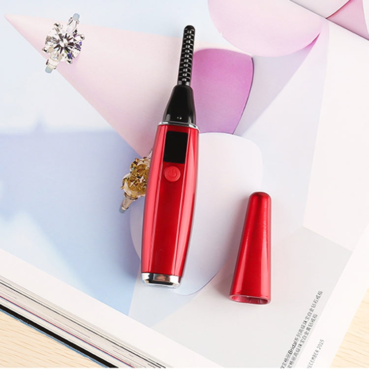 Elektrische Wimpernzange, aufladbares Beauty-Tool, 380 mAh (Rot), 380 mAh (Weiß)
