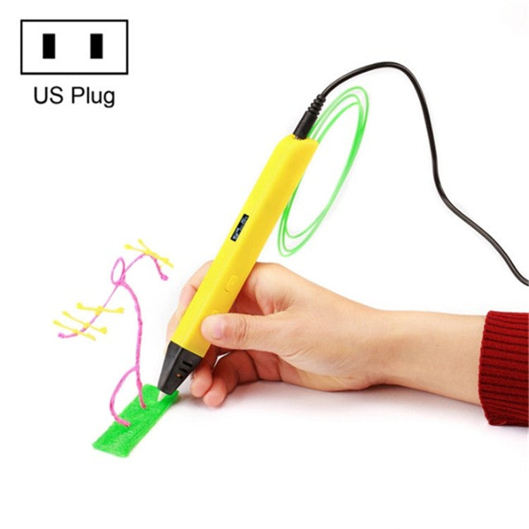 RP800A Kinder Lernspielzeug 3D-Druckstift, US-Stecker, EU-Stecker, AU-Stecker, UK-Stecker