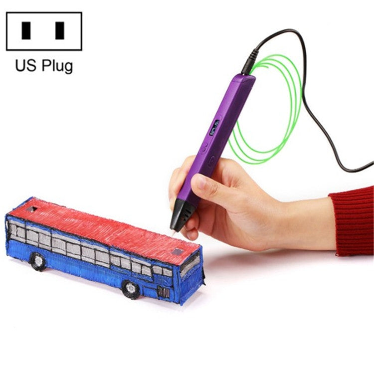 RP800A Kinder Lernspielzeug 3D-Druckstift, US-Stecker, EU-Stecker, AU-Stecker, UK-Stecker