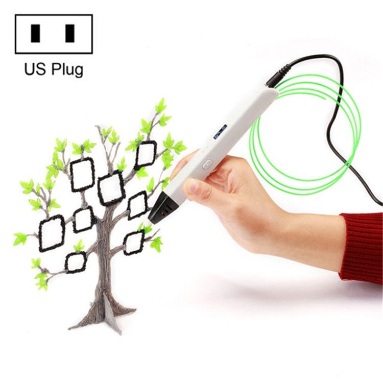 RP800A Kinder Lernspielzeug 3D-Druckstift, US-Stecker, EU-Stecker, AU-Stecker, UK-Stecker