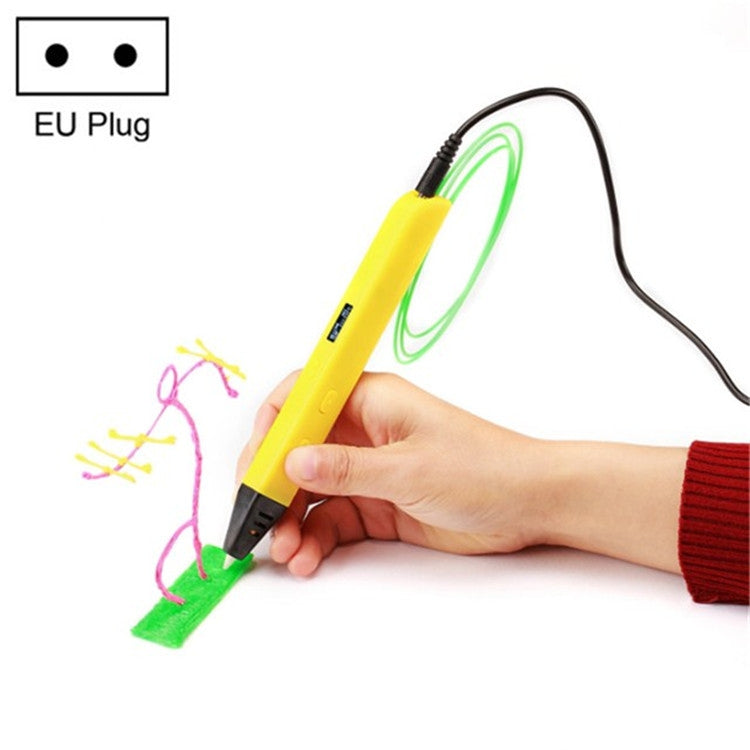 RP800A Kinder Lernspielzeug 3D-Druckstift, US-Stecker, EU-Stecker, AU-Stecker, UK-Stecker