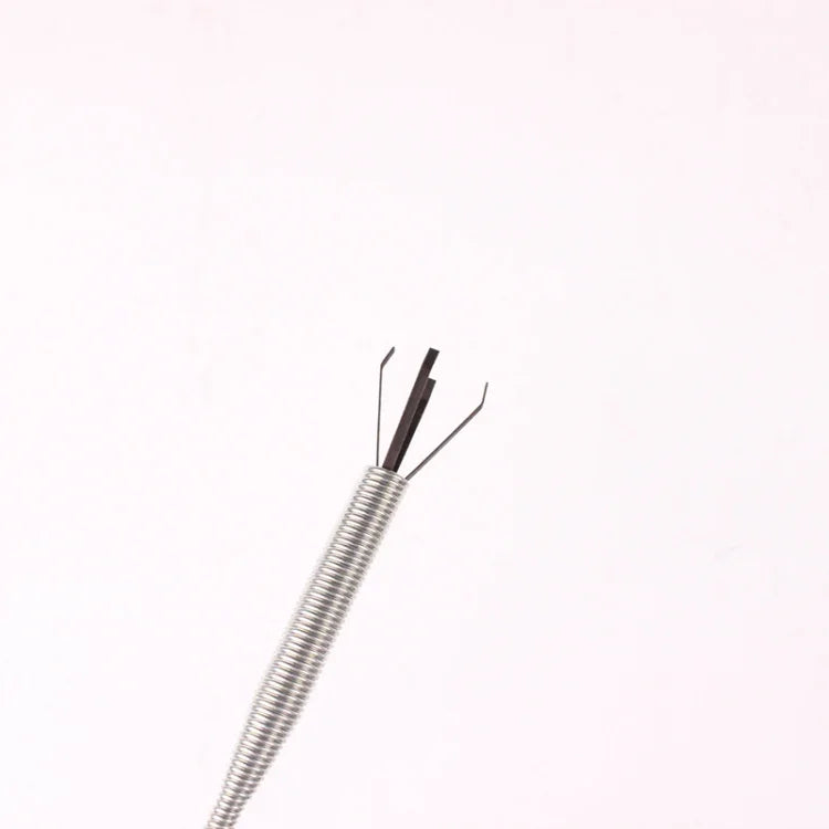 Handbürste aus Metall mit Drahtgriff zur Reinigung von Küchenspülen und Abflussrohren, 60 cm