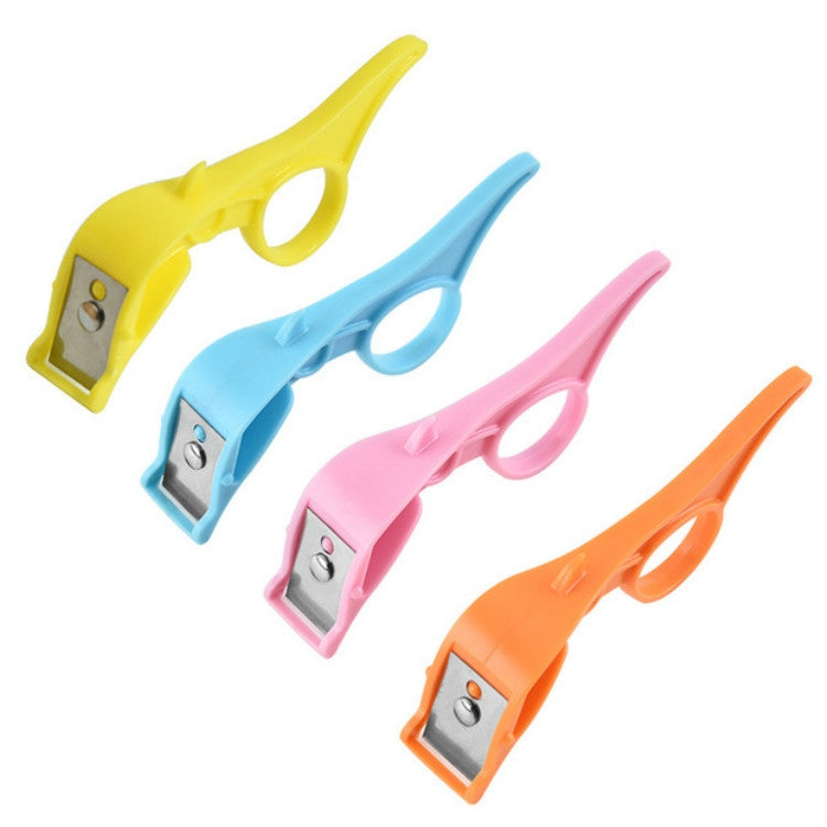 Küchen-Fruchtschäler, Edelstahl-Schälmesser, Lieferung in zufälliger Farbe