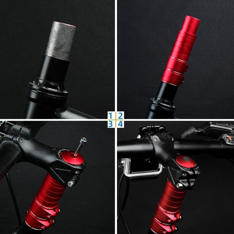 FMFXTR Mountainbike Lenker Aluminiumlegierung Höhenversteller, 8,5cm Schwarz, 8,5cm Rot, 8,5cm Blau, 11,4cm Schwarz, 11,4cm Rot, 11,4cm Blau, 14,4cm Schwarz, 14,4cm Rot, 14,4cm Blau, 17,5cm Schwarz, 17,5cm