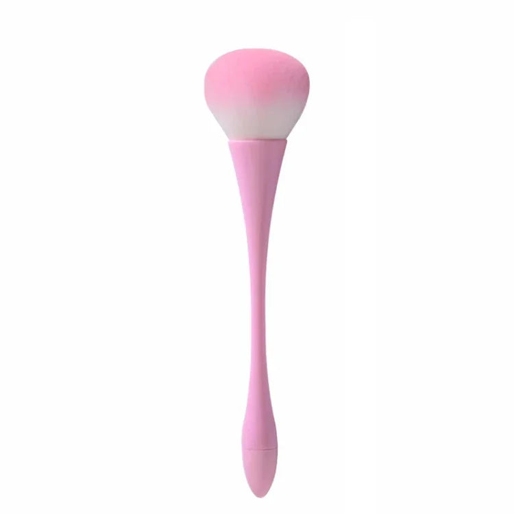 Nagelstaub-Reinigungsbürste Nagelglitzer-Entferner UV-Gel-Puder-Entfernung Acrylnagelbürsten Manikürewerkzeuge, Roségold, Roségoldfarbene Haare, Rot, Rosa Kleine Taille, Schwarz Kleine Taille, Farbverlauf