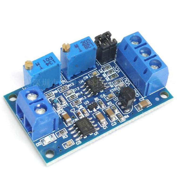 Strom-Spannungs-Modul 0 / 4-20mA zu 0-3.3V5V10V Spannungstransmitter Signalwandlungs- und Konditionierungsadapter, 0 / 4-20mA zu 0-3.3V5V10V