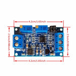 Strom-Spannungs-Modul 0 / 4-20mA zu 0-3.3V5V10V Spannungstransmitter Signalwandlungs- und Konditionierungsadapter, 0 / 4-20mA zu 0-3.3V5V10V