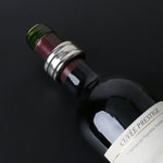 5 Stk. Edelstahl Rotwein Stoppring, Wein Stoppring