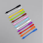 12 Stk. / Set Weinglas Erkenner Kreativer Silikon Weinglas Marker, Schnur