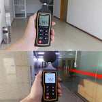 SNDWAY Handheld hochpräzises Geräusch-Dekibel-Messgerät, SW523, SW524 (Speicher+USB-Kommunikation)