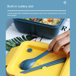 Lunchbox Einfach Versiegelt Auslaufsicher Fach Lunchbox, Farbe zufällige Lieferung