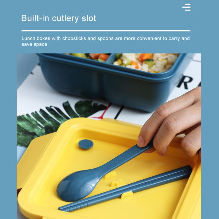 Lunchbox Einfach Versiegelt Auslaufsicher Fach Lunchbox, Farbe zufällige Lieferung