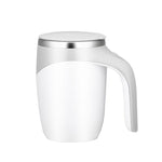 Elektrischer Rührbecher Milchshake Kaffee Rührbecher, Elektrisch (Weiß), Elektrisch (Braun)